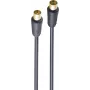 Koaxiálny kábel ShiverPeaks BS80202-128-GS 1m IEC čierny