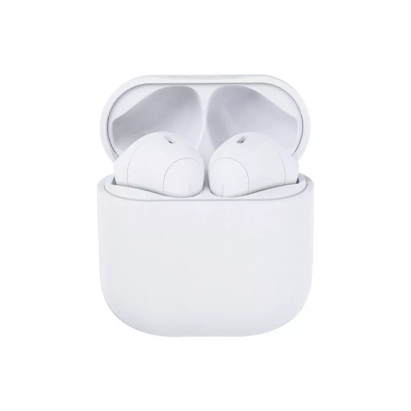 Headset happy plugs JOY TWS In-Ear Bluetooth na hovory, hudbu, šport — biela, 20 – 20 000 Hz