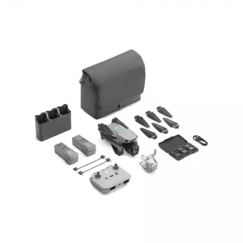 Kvadrokoptéra DJI Air 3s — 4-rotorový dron, 50-MP kamera, 3840×2160 video, 27 m/s, 32 000 m dosah, 4276-mAh batéria, 42 GB interné úložisko, sivá