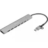USB hub SANDBERG 136-66 — 7x USB 3.0 porty, externý s napájaním