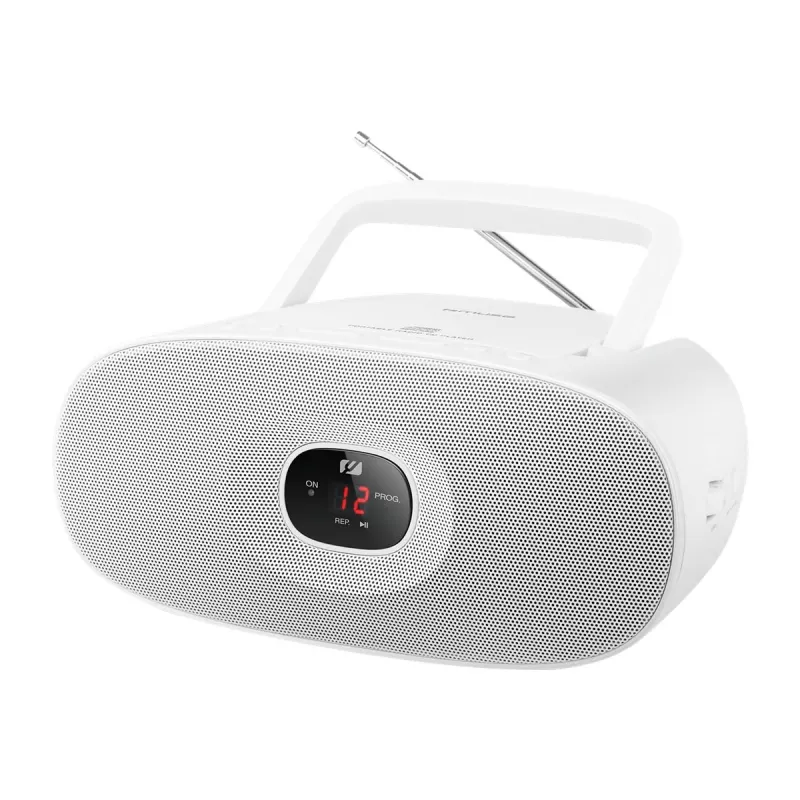 Prenosný CD prehrávač Muse MD-202 biela