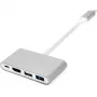 Adaptér USB C - HDMI, 4x USB 2.0/3.0, USB C