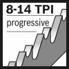 Čepeľ do šablónovej píly Bosch S 123 XF Progressor for Metal