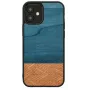 Puzdro na telefón Man and Wood pre iPhone 12 mini — Denim čierna