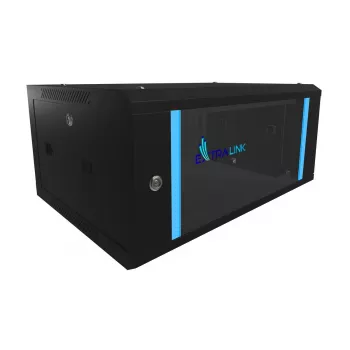 Nástenný rack Extralink 4U 600x450 čierny