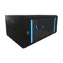 Nástenný rack Extralink 4U 600x450 čierny