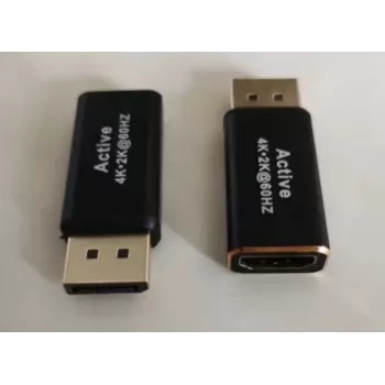 DisplayPort na HDMI adaptér MicroConnect MC-ITH-DP1.2-HDMI – DisplayPort (konektor samec) na HDMI (konektor samica), podpora 4K