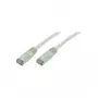 LogiLink 992298 RJ45 sieťový kábel, patch kábel CAT 5e SF/UTP 10,00 m sivý 1 ks