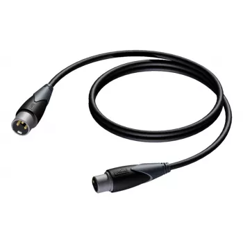 PROCAB CLA901/3 audio kábel 3 m XLR (3-pólový) čierny, sivý