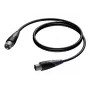 PROCAB CLA901/3 audio kábel 3 m XLR (3-pólový) čierny, sivý