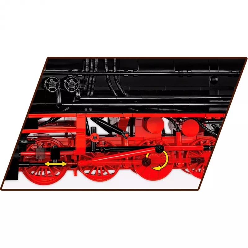 DR BR 52/TY2 parná lokomotíva, stavebná hračka mierka 1:35