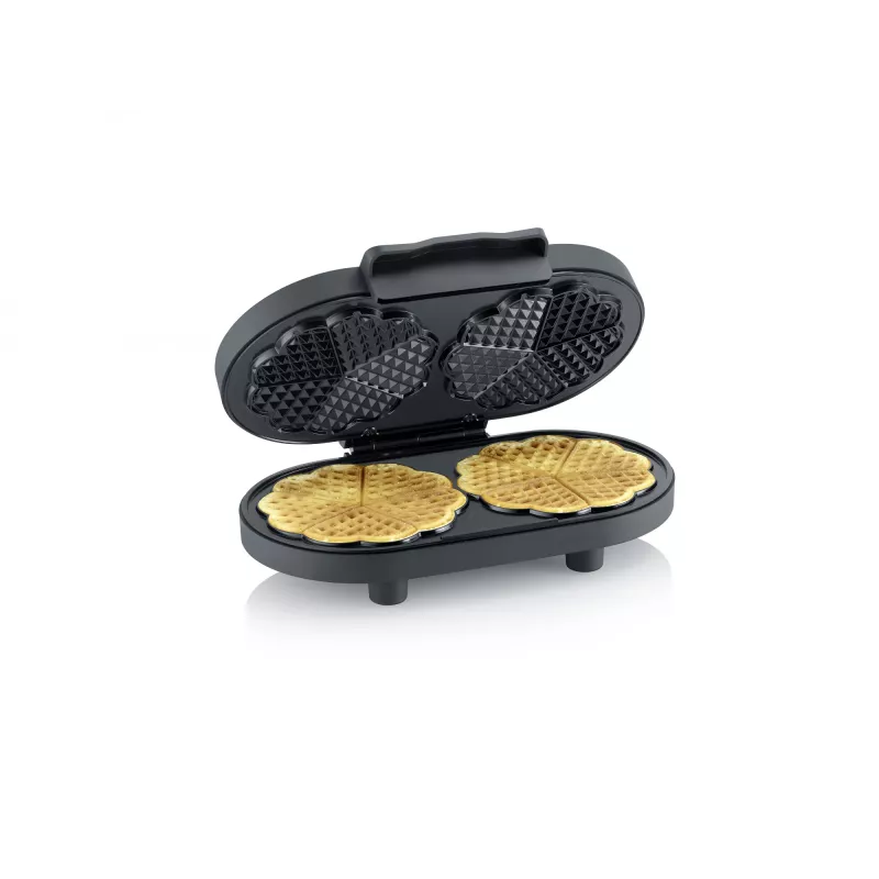Waffle žehlička Severin WA 2118 2 wafle 1200 W čierna