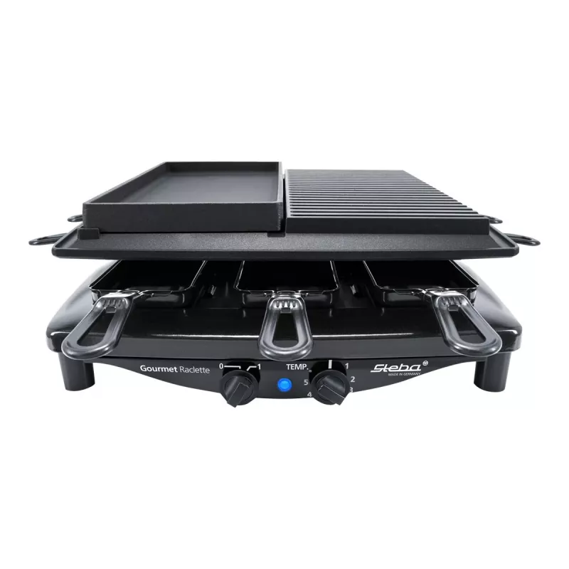 Steba RC 4 Plus Deluxe raklet gril, čierny