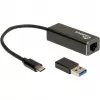 Ethernet adaptér Inter-Tech IT-732 2500 Mbit/s USB Type-C káblový