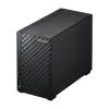 Asustor AS1102TL NAS/úložný server Mini Tower Realtek RTD1619B 1 GB DDR4 0 TB ADM čierna