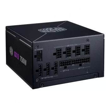 Cooler Master GX II Gold 750 ATX3.1 (750W), PC napájací zdroj, čierny