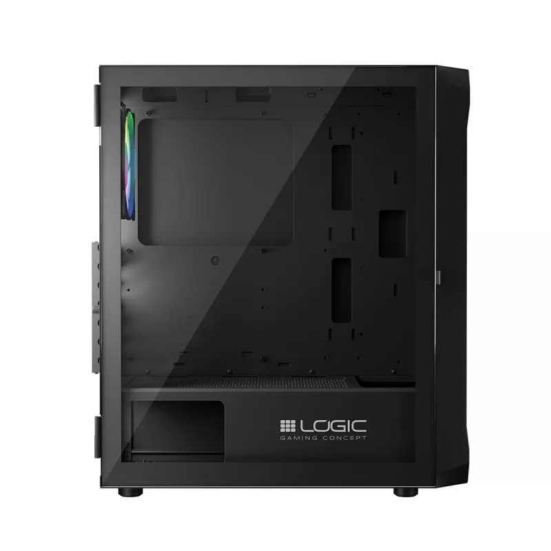 LOGIC CONCEPT Portos ARGB ATX Mid-Tower skriňa, čierna