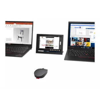 Lenovo Go Multi-Device myš kancelárska obojručná RF Wireless + Bluetooth optická 2400 DPI