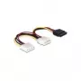 Napájací kábel SATA HDD DeLOCK 60103 2x 4-Pin konektor samec/konektor samica 0,165 m