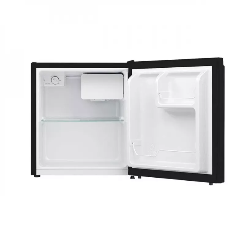 Chladnička HEINRICH'S HKB 4188 SW čierna – 45 l, trieda E, 39 dB, premeniteľné dvere