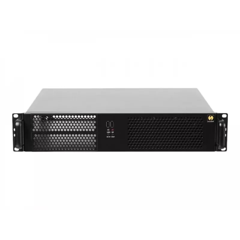 NETRACK NP5107 serverová skriňa mini-ITX/microATX 482 88 8 390mm 2U rack 19