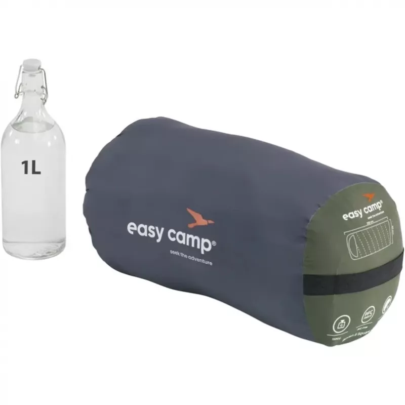 Spací vak easy camp Raven II Square -3°C, olivovozelený, model 240208