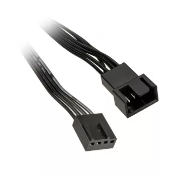 Kábel 4-pin na 4-pin, 0,3 m, čierny, No name ZUAD-771