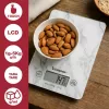 Kuchynská váha Beper P102BIL004 - digitálna, 5 kg, 1 g, biely mramor