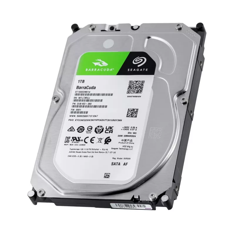 Seagate Barracuda ST1000DM014 interný pevný disk 1 TB 7200 ot/min 256 MB 3,5