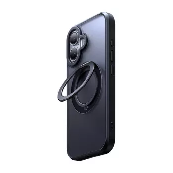 Ochranné puzdro Mcdodo PC-4930 MagSafe pre iPhone 16 s integrovaným stojanom, čierne