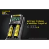 Nitecore UMS2 nabíjačka batérií domáca batéria DC lítium-iónová nikel-kadmiová