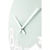 NeXtime hodiny 8115 Dropped, Ø43 cm, nástenné, strieborné