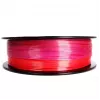 PLA 3D tlačová struna 1,75 mm 1 kg — Flashforge Gembird 3DP-PLA-SK-01-RP, fialová/červená