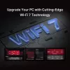 PCIe Tri-Band WiFi 7 adaptér MERCUSYS MA47BE — vysokorýchlostné WLAN pripojenie
