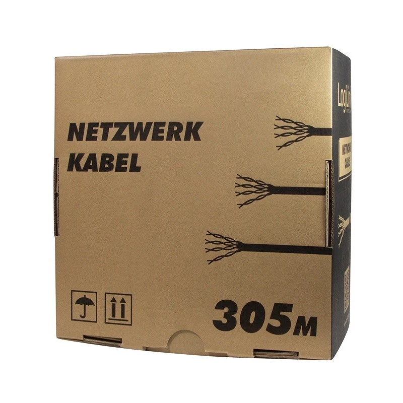 Sieťový kábel LogiLink CPV0015 RJ45 Cat5e 305m béžový