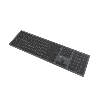 NATEC NKL-1830 klávesnica univerzálna RF Wireless Bluetooth QWERTY španielska čierna sivá