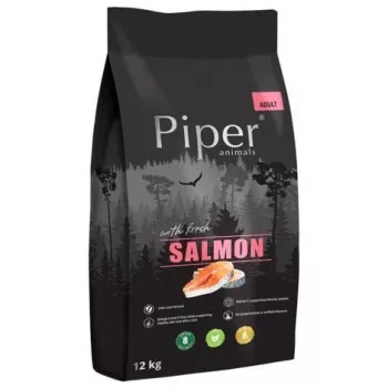DOLINA NOTECI Piper Animals s lososom - suché krmivo pre psov - 12 kg