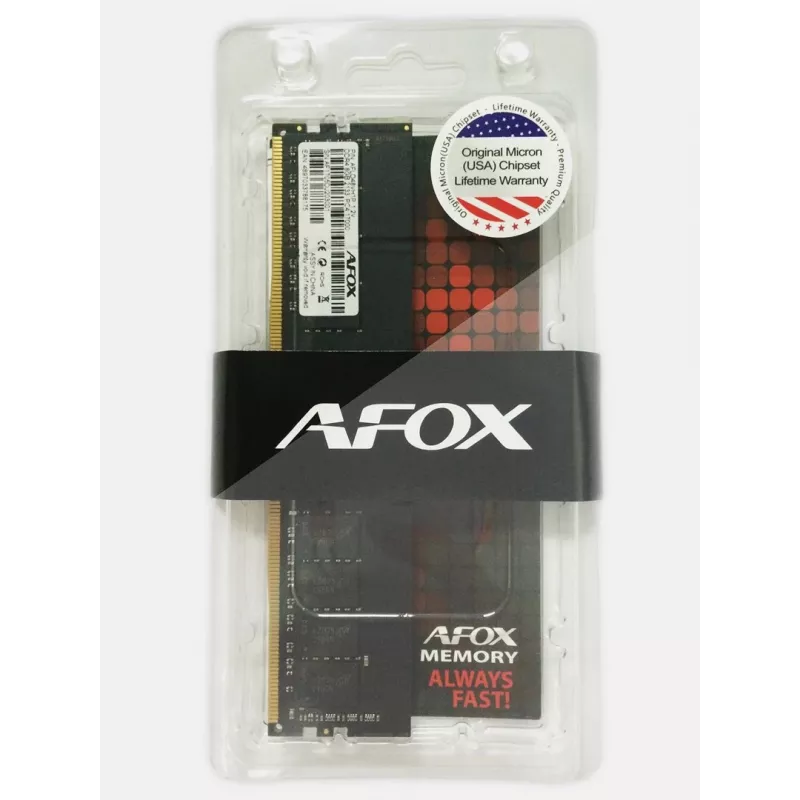 Desktop-RAM AFOX 8GB DDR4 2666MHz nebufferovaná (1 x 8GB) AFLD48FK1P
