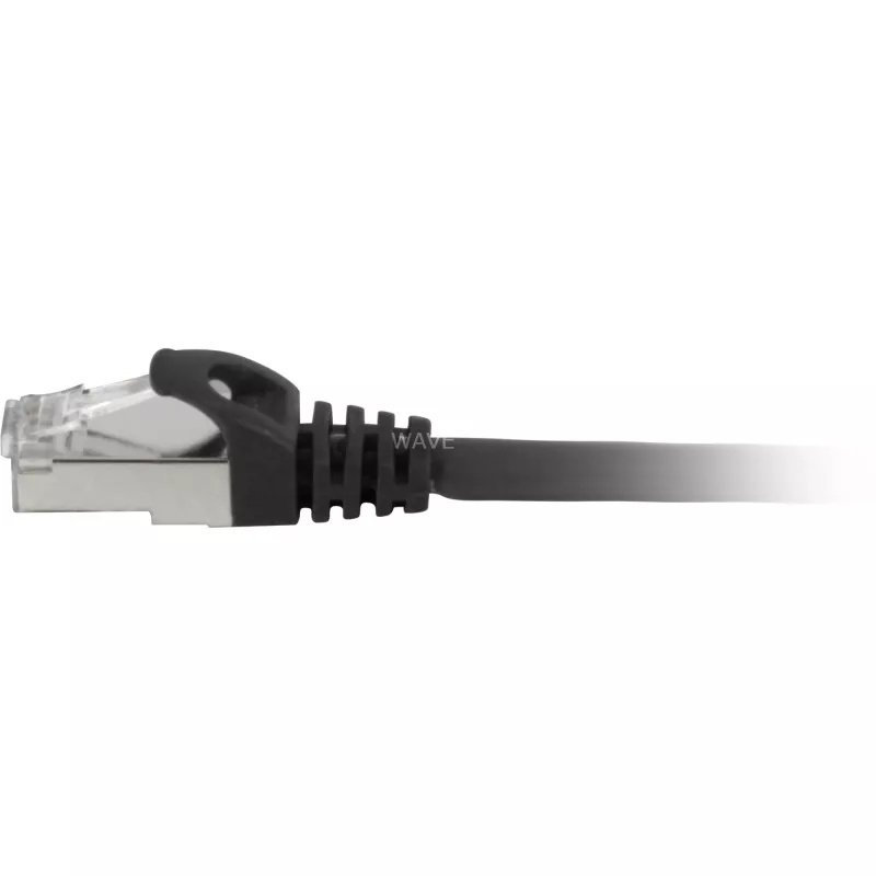 Sharkoon patch sieťový kábel SFTP RJ-45 Cat.7a 7,5 m čierny