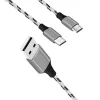 LogiLink CU0202 USB kábel USB 2.0 1,2 m USB A USB C/Micro-USB A sivý