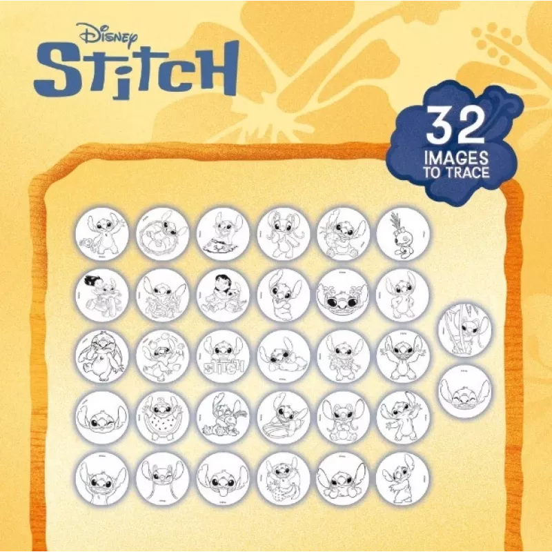 Stitch projektor kresliaca školská sada