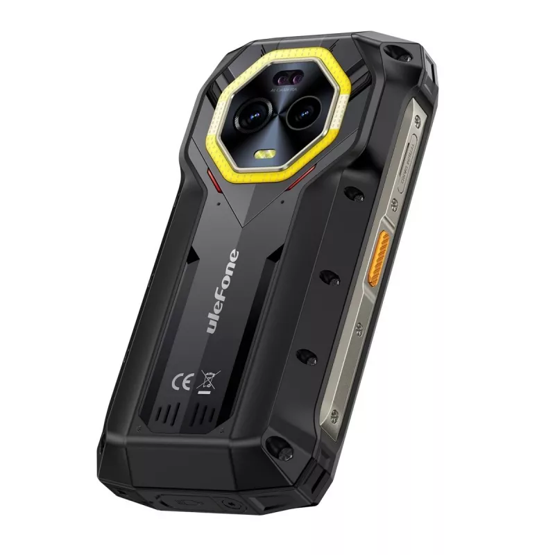 Ulefone Armor Mini 20 smartfón, 4,7 palca, Helio G99, 8GB RAM, 256GB, 6200 mAh, Android 14, čierny