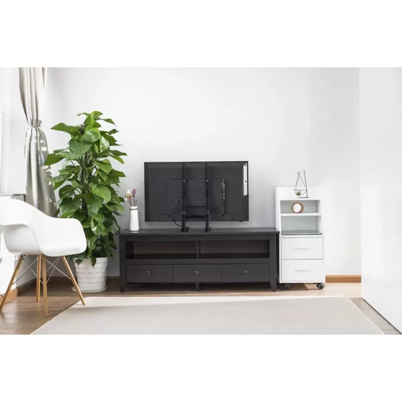 Gembird TVS-D70F-01 stolový stojan na TV, 37 - 70, čierny