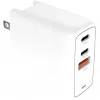 Nabíjačka Creative Labs 67W GaN 1x USB-A 2x USB-C PD — celkový výstupný výkon 67 W, technológia GaN