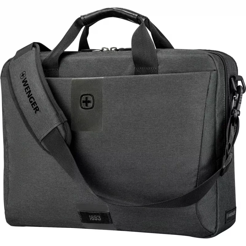 Aktovka Wenger SwissGear MX Eco Brief 40,6 cm 16 palcov sivá