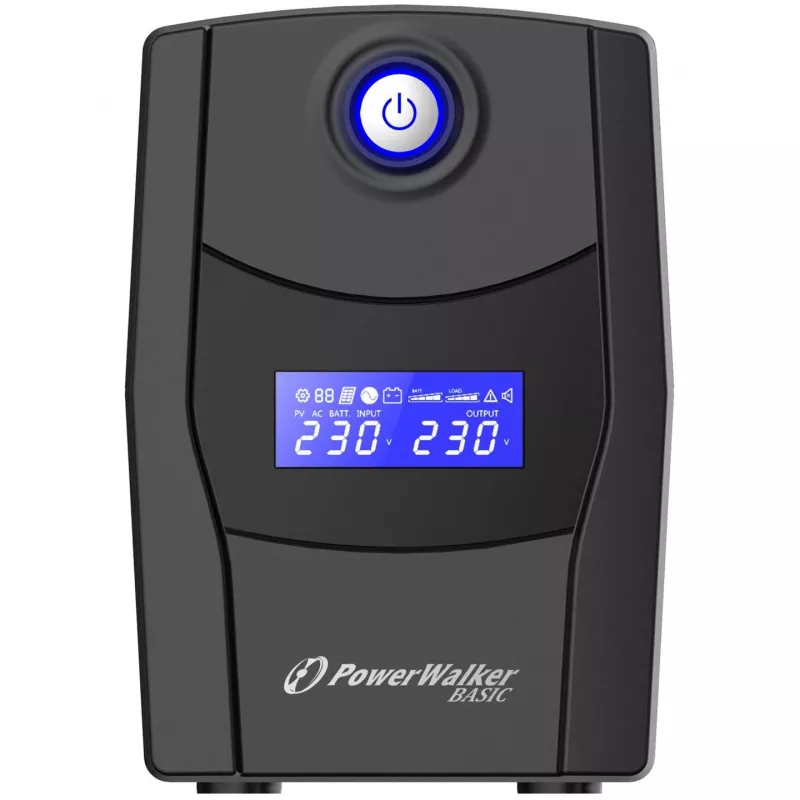 PowerWalker VI 800 STL Line-Interactive 800VA 2AC výstupy Tower čierna neprerušiteľný zdroj napájania (UPS) (10121073)