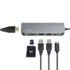 LogiLink UA0343 USB-C multiport hub hliník USB 3.2 2nd Gen Mult