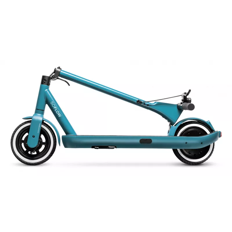 Elektrická kolobežka soflow ag SO ONE + — 22 km/h, 7,8 Ah (374,4 Wh), 500 W, 17 kg, zelená