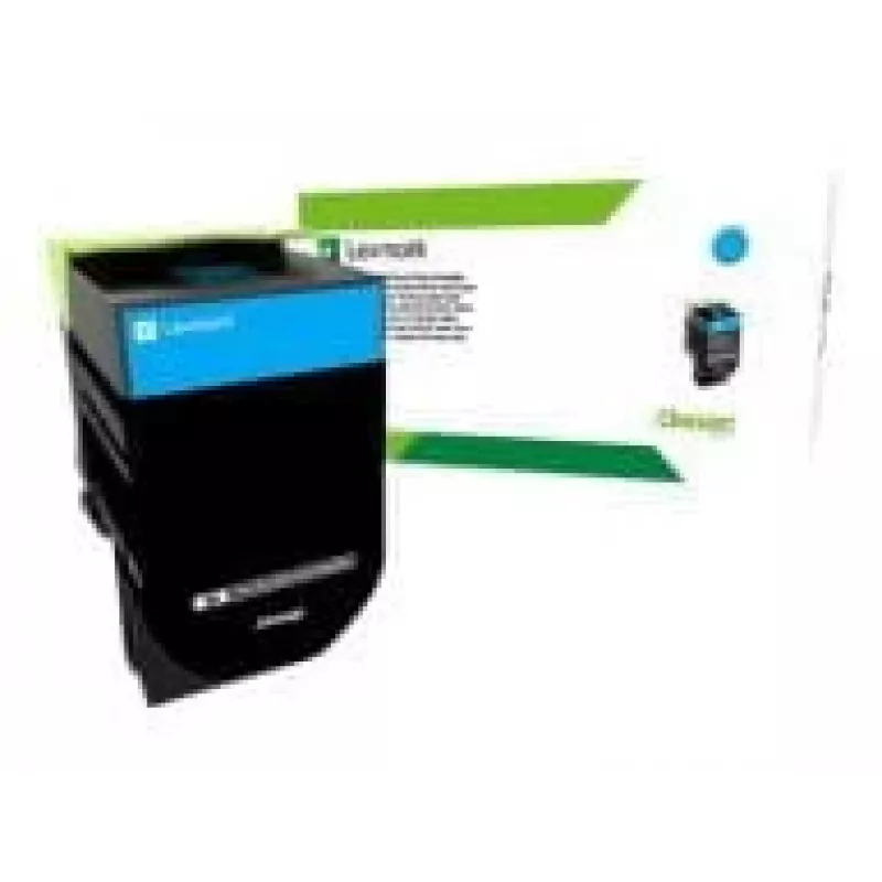 Lexmark 80C2SCE spotrebný materiál do tlačiarne azúrová