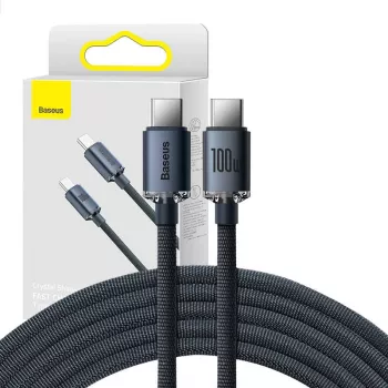 USB kábel Baseus CAJY000701 2 m USB C čierny 0,48 Gbit/s